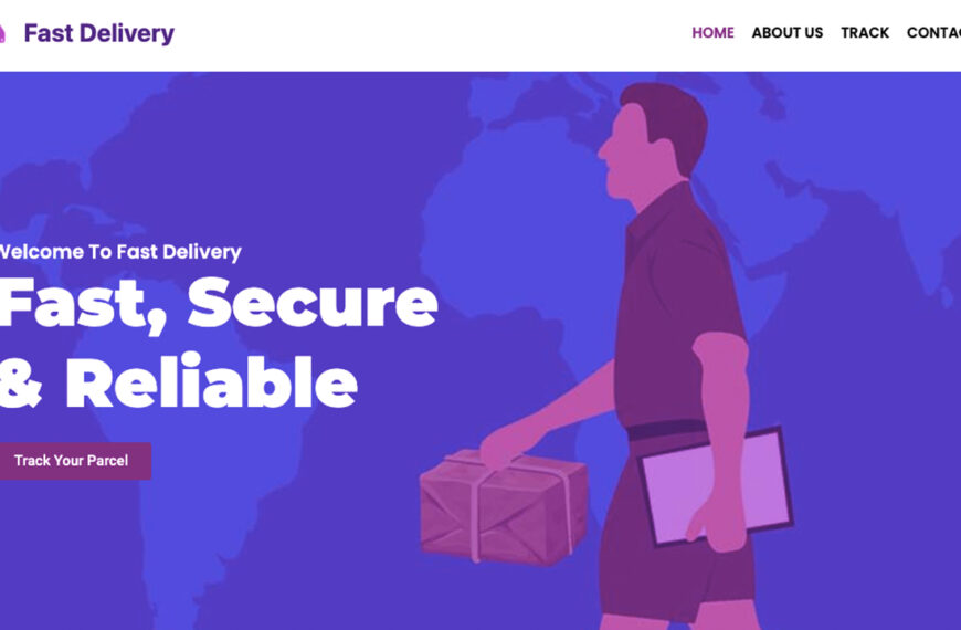 How to Create a Delivery or Shipping Website for Free using WordPress